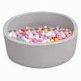 thumbnail image 5 of Anvazise Ball Pit, Large Ball Pit for Toddlers, Soft Round Kid Baby Playpen Ball Pool, Ideal Gift for Babies Indoor and Outdoor Game, Balls not Included (Grey), 5 of 13