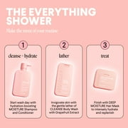 MONDAY Haircare CLEANSE Body Wash with Grapefruit Extract, Hyaluronic Acid, Shea Butter, Coconut Oil for Normal to Oily/Combination Skin 600 mL