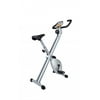 New Silver Foldable Excercise Bike Cardio Cycling Workout Home Gym X15