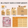 thumbnail image 3 of Just A Girl Who Loves Pigs Blanket Bedding Sherpa Soft Blanket Warm Fluffy Blankets for Bedroom Living Room Sofa Couch Camping Gift Kid (50"X40"), 3 of 6