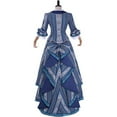 thumbnail image 5 of Christine Daae Blue Wishing Dress Victorian Ball Gown, 5 of 7