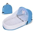 thumbnail image 1 of Cómoda cuna plegable resistente a la presión para recién nacidos, cuna de viaje biónica de aislamiento, 1 of 6