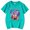 Mint Green, variant on Girls Summer Short Sleeve T-Shirt, Round Neck Casual Top with Soft Breathable Cotton Blend, Youth Sizes 3-13 for Everyday Wear, Playground Activities and School Fashion, Trendy Design