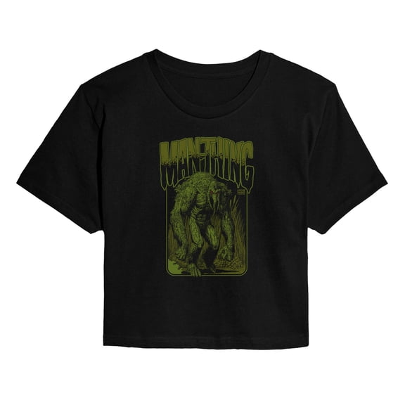 Marvel - Man-Thing - Juniors Cropped Graphic T-Shirt