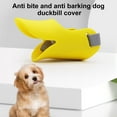thumbnail image 3 of Cute Dog Muzzle Dog Mouth Cover Duckbill Cover Dog Face Mask Anti-Biting Barking Chewing Water Drinkable Dog Muzzle for Small Dogs Teddy Puppy Dogs Huskie, 3 of 3