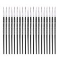 thumbnail image 1 of Uxcell 50pcs Pinceles de Detalle de Pintura 6mm Pincel de Pintura de Nylon para Pintura Acuarela Acrílica (0#), Negro, 1 of 7