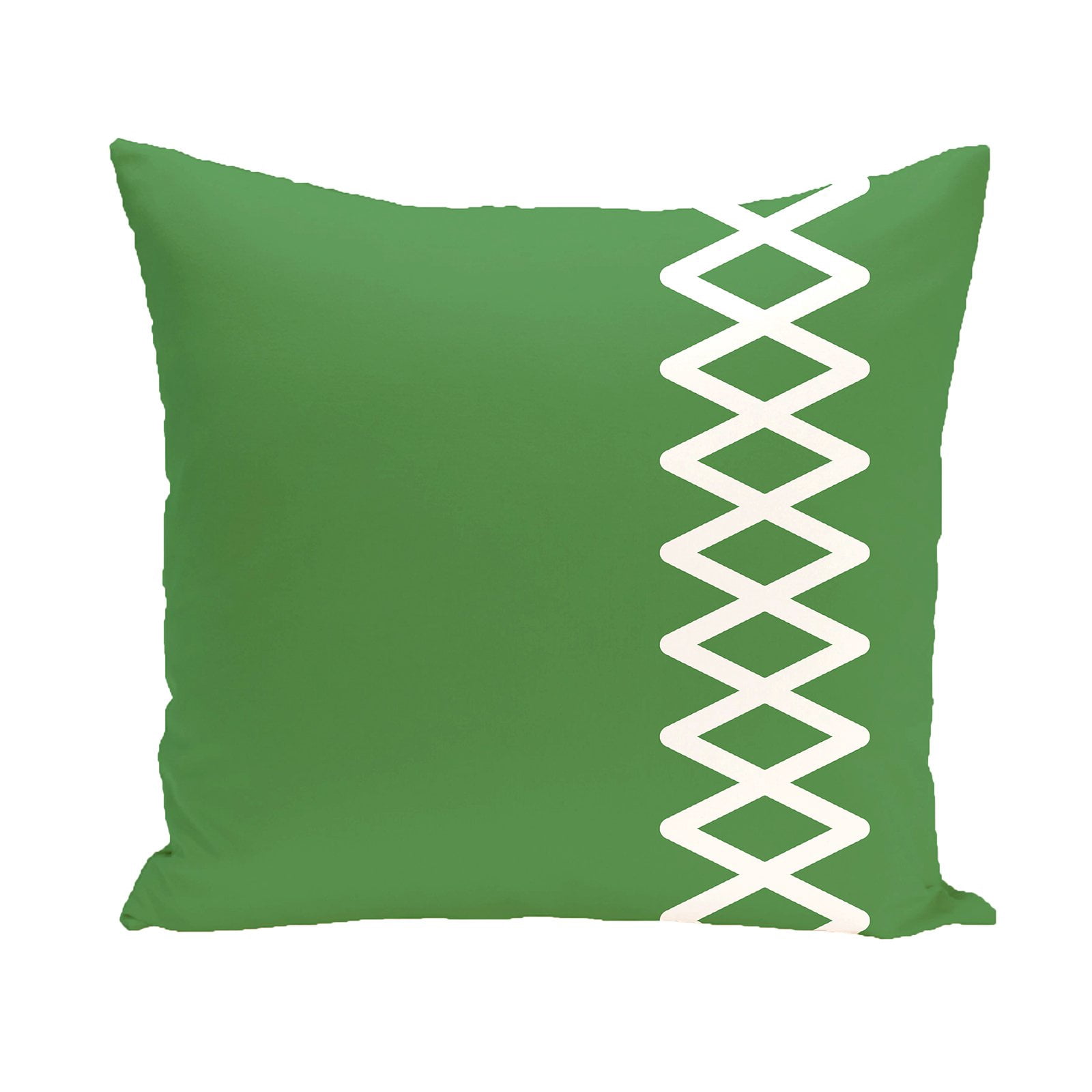 Simply Daisy Geometric Print Decorative Pillow, 16" x 16", Yellow