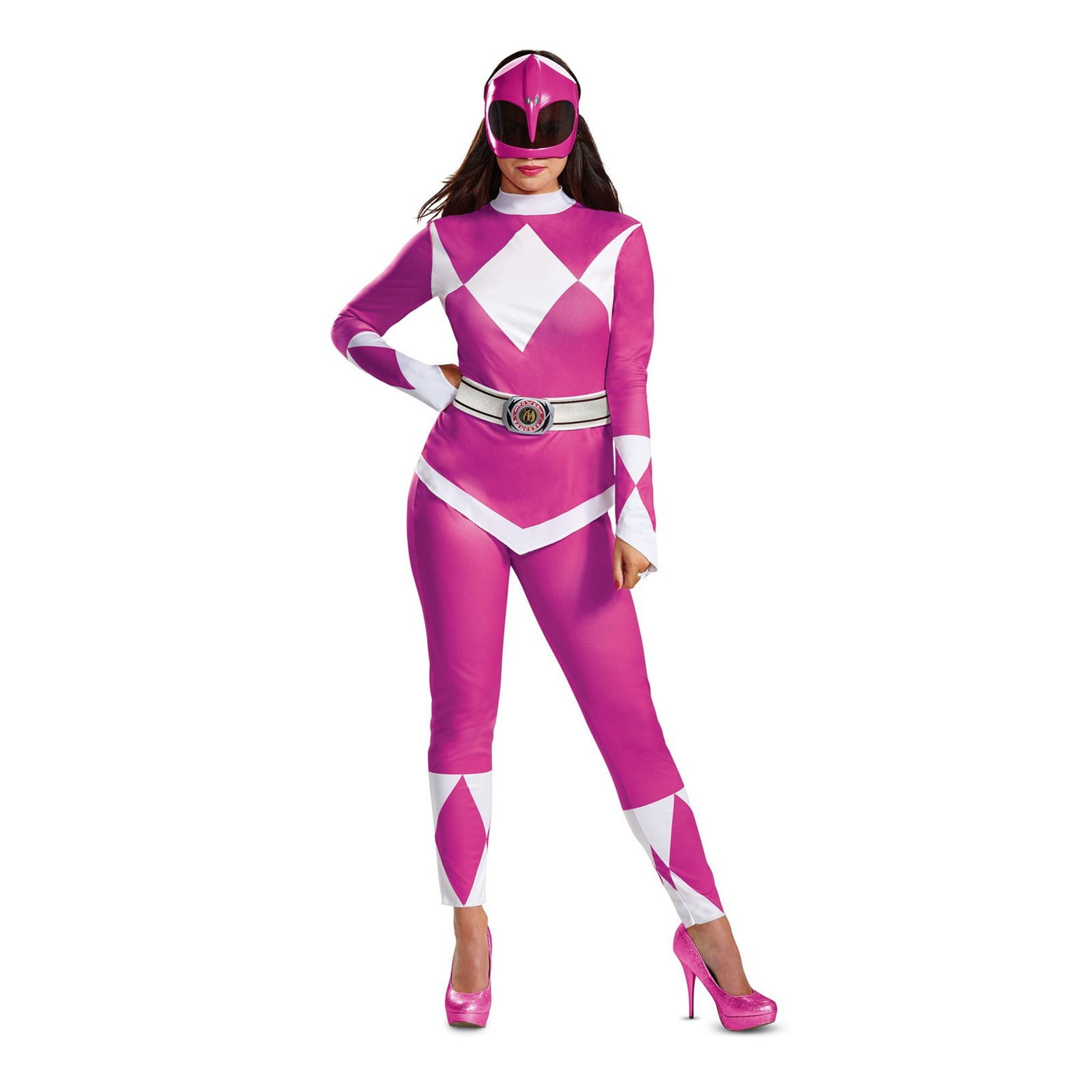 Forplay Vigorous Black Power Ranger Catsuit Superhero Costume