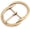 Brass, variant on Classic Oval Design Belt Buckle for 1.5 Inch Wide Belts – Vintage Style Replacement Belt Buckle HRBK D8132 (Antique Silver)