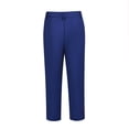 thumbnail image 4 of Yumcute Boys Formal Suit Set 5 Pieces Kids Tuxedo Ring Bearer Outfit Blue, 4 of 5