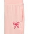 thumbnail image 3 of Wonder Nation Girls Fleece Flare Pant, Sizes 4-18 & Plus, 3 of 3