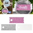 thumbnail image 4 of 12 Pieces Name Plate Blank Nameplate Decorations Acrylic Material Lid Labels, 4 of 18