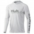thumbnail image 6 of HUK Vented Pursuit Hoodie Moss, 3XLarge, 6 of 7