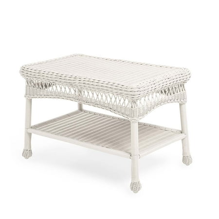 Easy Care Wicker Outdoor Coffee Table