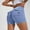 Light Blue, variant on Women'S Solid Color Cargo Pocket Hip Lift Fitness High Waist Stretch Exercise Yoga Pants