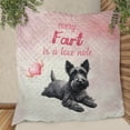 thumbnail image 3 of Every Fart is Love Note Scottish Terrier Guilty Face Happy Valentine's Quilt Blanket Scottie Dog Lover Gifts Cozy Comforter Throw Blanket - 01016, 3 of 5