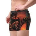 thumbnail image 2 of Fotbe Dark Skull King Throne Calzoncillos Tipo Boxer con Bolsa de Soporte Total para Hombre, X-Temp Fresco, Transpirable y de Secado Rápido-XX-Large, 2 of 5