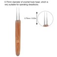 thumbnail image 1 of Gancho de ganchillo para rastas ligero duradero fácil de usar aguja de ganchillo los salones crean un peinado de moda para la extensión del cabello gancho para ANGGREK Otros, 1 of 8