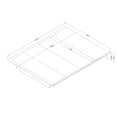 thumbnail image 7 of South Shore Basics Platform Bed with Molding, Multiple Sizes and Finishes, 7 of 7