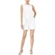 thumbnail image 1 of Thalia Sodi Overlay Romper Mono para Mujer, Blanco, Pequeño, 1 of 2