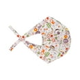 thumbnail image 3 of Lions Printed Strappy Hat Cotton Adjustable Dustproof Reusable Working Caps (Free Size), 3 of 7