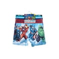 thumbnail image 3 of The Avengers Boys Underwear, 4 Pack Athletic Boxer Briefs Sizes 4-8, 3 of 3