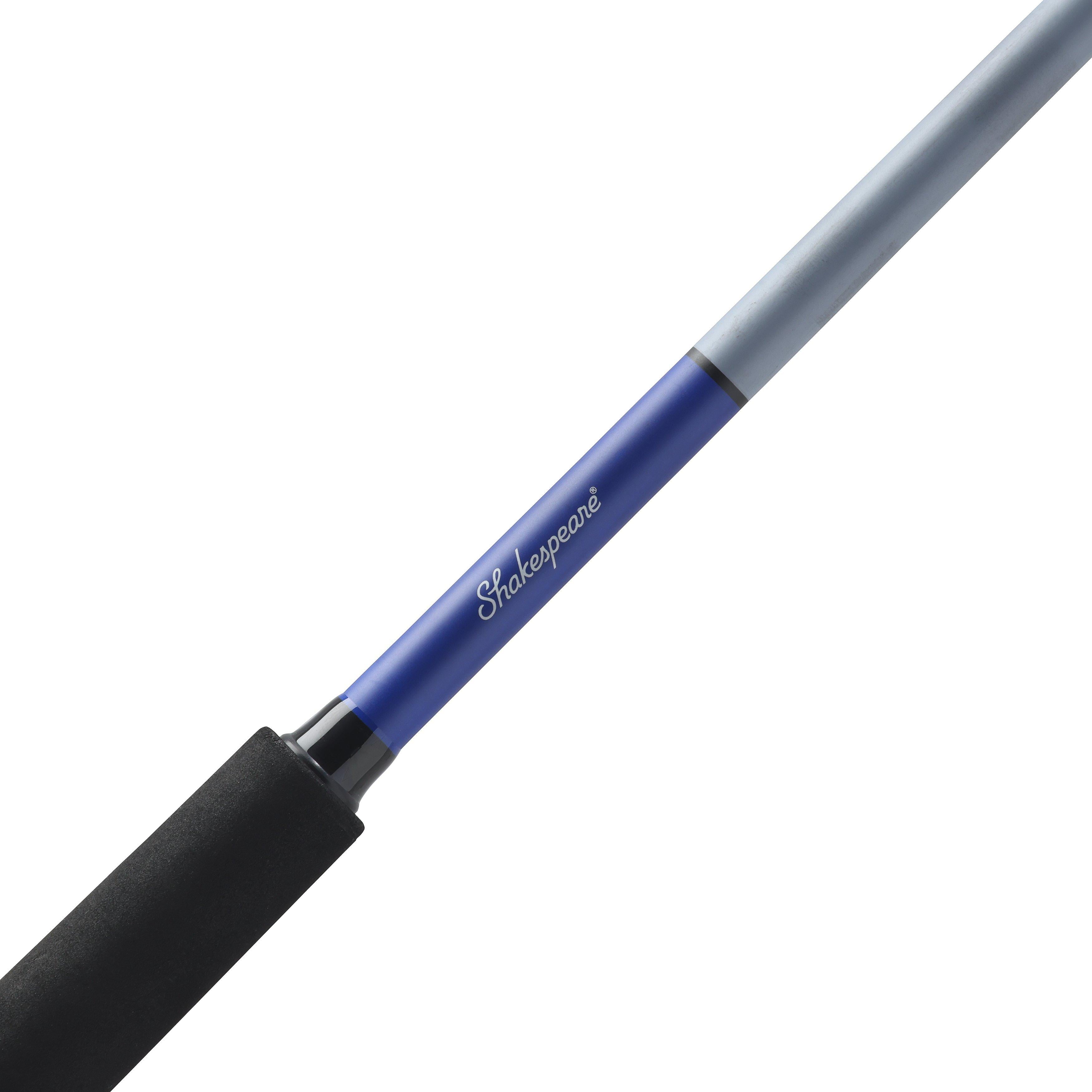Shakespeare Catch More Fish 3 Spinning Fishing Combo Kit, Striper