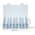 thumbnail image 4 of Yuarrent 1 Juego de cápsulas para monedas, contenedores redondos transparentes, estuche para monedas resistente al desgaste, cajas pequeñas, caja de Almacenamiento y organización del hogar Yuarrent HA059947-00B, 4 of 6