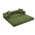 thumbnail image 2 of 78.5" Folding Convertible Out Sleeper Sofa Bed,3 Seat Convertible Couch Mattress,with Back Support, for Living Room Bedroom Apartment, 2 of 9