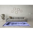 thumbnail image 3 of Ahgly Company Indoor Rectangle Abstract Blue Modern Area Rugs, 2' x 4', 3 of 4