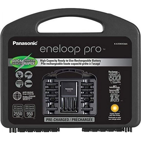 Baterías recargables Power Pack eneloop pro 6AA 6AAA + Cha