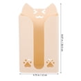 thumbnail image 2 of Wall Mounted Tissue Holder Nail-free Tissue Box Cute Tissue Holder Bathroom Tissue Storage Box, 2 of 8