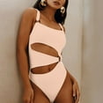 thumbnail image 4 of Aayomet Maillot de Bain pour Femmes Bikini Coloré (Rose, G), 4 of 5