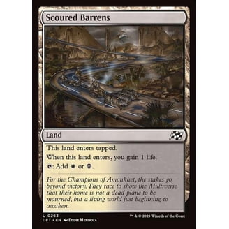MtG Revised Rare Bayou (Italian Black Border - Moderately Played