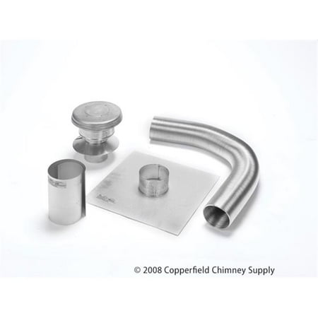 

Selkirk Corporation 1730035 3 Inch X 35 Selkirk Gas Relining Flexi-liner Kit Aluminum