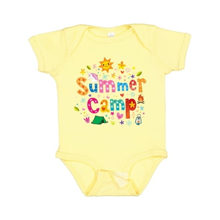 

Inktastic Summer Camp Vacation Girls Baby Bodysuit