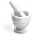 thumbnail image 1 of Fox Run 3836 Mortar and Pestle, Marble, 4-Inch, White, 1 of 2