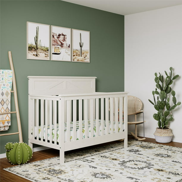Baby Relax Hathaway 5-in-1 Convertible Wood Crib