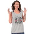 thumbnail image 3 of American Bald Eagles Americana Plus Size Graphic Tank Top Brisco Brands 2X, 3 of 6