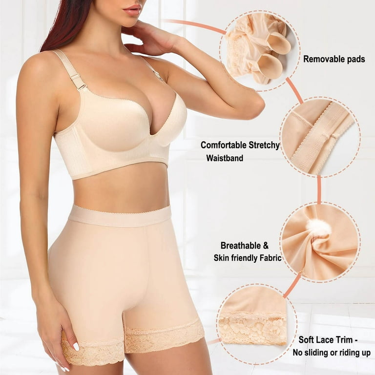MISS MOLY High Waist Shapewear Panties for Women Tummy Control Shaping  Girdle Underwear Seamless Body Shaper
