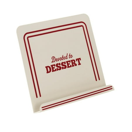 Cake Boss Countertop Accessories Metal Cookbook Stand,