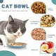 thumbnail image 4 of Popular! 4 Round Colors Feeding Bowl Cat Food Bowl Fatigue-free Bowls For Wet And Dry Food For Kittens And Short-legged Cats, 4 of 4