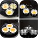 thumbnail image 4 of unbranded 1Jgo Cacerola Para Huevos Pochados De Acero Inoxidable Antiadherente Para Y Portátil Plata, 4 of 8