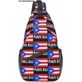 thumbnail image 1 of Puerto Rico Rican Flag Sling bag/Crossbody Backpack/Puerto Rican Shoulder Bag for Travel Hiking Cycling Camping Work, 1 of 1