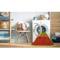 thumbnail image 2 of Ahgly Company Machine Washable Indoor Round Transitional Mahogany Brown Area Rugs, 8' Round, 2 of 7