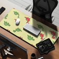 thumbnail image 2 of Long Mouse Pads for Desk,Yellow Cartoon Dinosaurs Pattern Desk Mats on Top Of Desks, Desk Mouse Pad Extra Large with 3mm Non-Slip Base and Stitched Edge for Gaming,Office,Work,Home 35.4"x15.7", 2 of 6