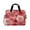 Red Watercolor Flowers, variant on 16" Laptop Briefcase for Work Travel Laptop Shoulder Bag Carrying Handbag Laptop Case Red and Blacks Holly Leaves