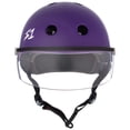thumbnail image 3 of S1 Lifer Visor Helmet - GEN 2 - Purple Matte w/ Clear Visor, 3 of 4