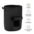 thumbnail image 6 of Oyajia Plant Grow Bags 7 Gallon Grow Bags + 10 Gallons Black Mixed Color Multi Size Fabric Pots with Handle and Roll-up Window, 6 of 11