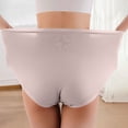 thumbnail image 4 of Xijirk Womens Underwear,High Waisted Underwear Panties Full Coverage Soft Comfortable Postpartum Plus Size Briefs Breathable Daily Wear,Panties for Women,Light Gray,2XL, 4 of 5